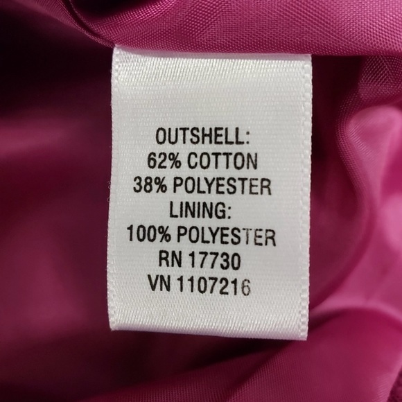 Merona Collections Magenta Suit/ Dress Jacket VGUC - Picture 10 of 12